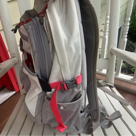 The North Face White, Pink, & Gray Recon Backpack - Picture 3 of 14
